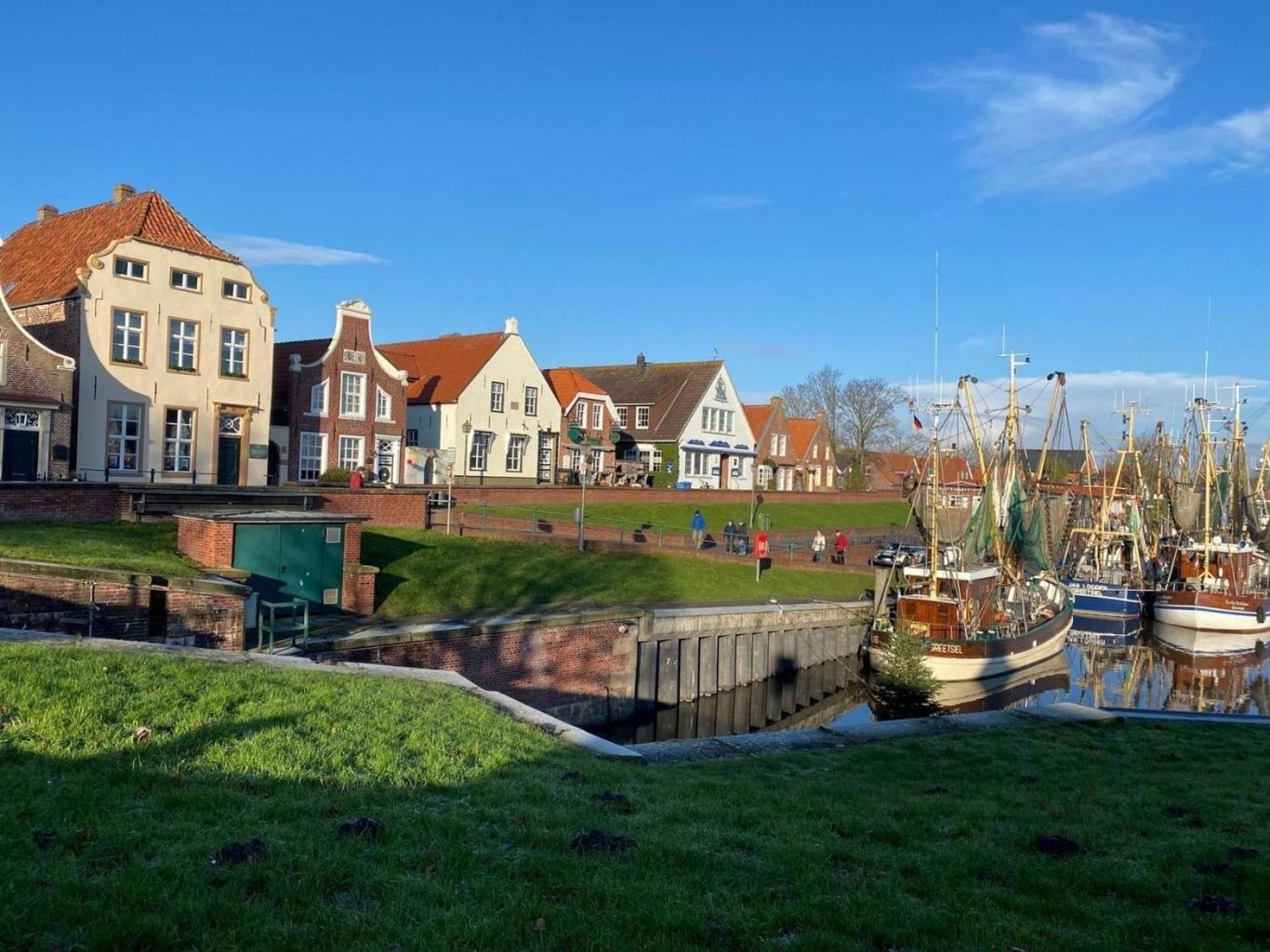 Ferienhaus Sandmann Greetsiel Krummhoern Ngoại thất bức ảnh