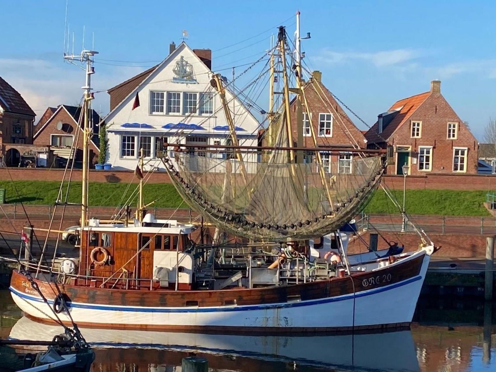 Ferienhaus Sandmann Greetsiel Krummhoern Ngoại thất bức ảnh